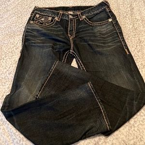 True religion “Ricky” mens jeans  34 x32